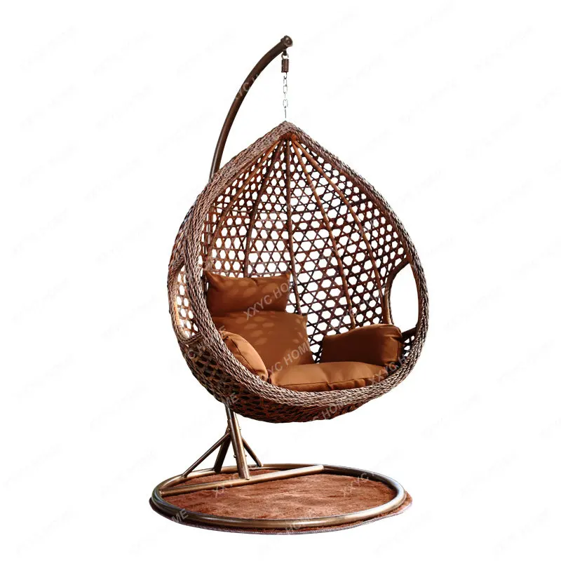 

Hanging Chair Balcony Hanging Basket Home Indoor Swing Outdoor Courtyard Bird's Nest Cradle Outdoor Waterproof Leisure
