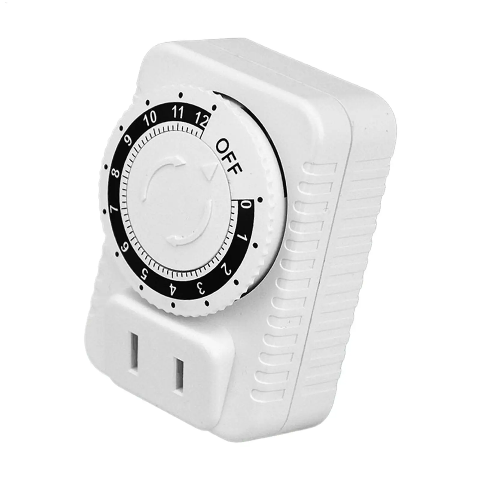 Energy-Saving Countdown Timer Plug with Auto Shut-Off for Home and Vacation Security