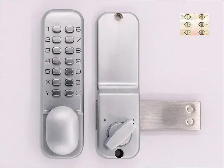 Waterproof Exterior Lock Gate opener Digital Door lock code/password Mechanical Deabolt Keyless Outdoor Garden/Home Wooden Door