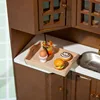 1Pcs 1:12 Dollhouse Cake Tray Dollhouse Kitchen Toys Food Tray Life Scene Miniature for Dolls Playsets Children Gifts 2