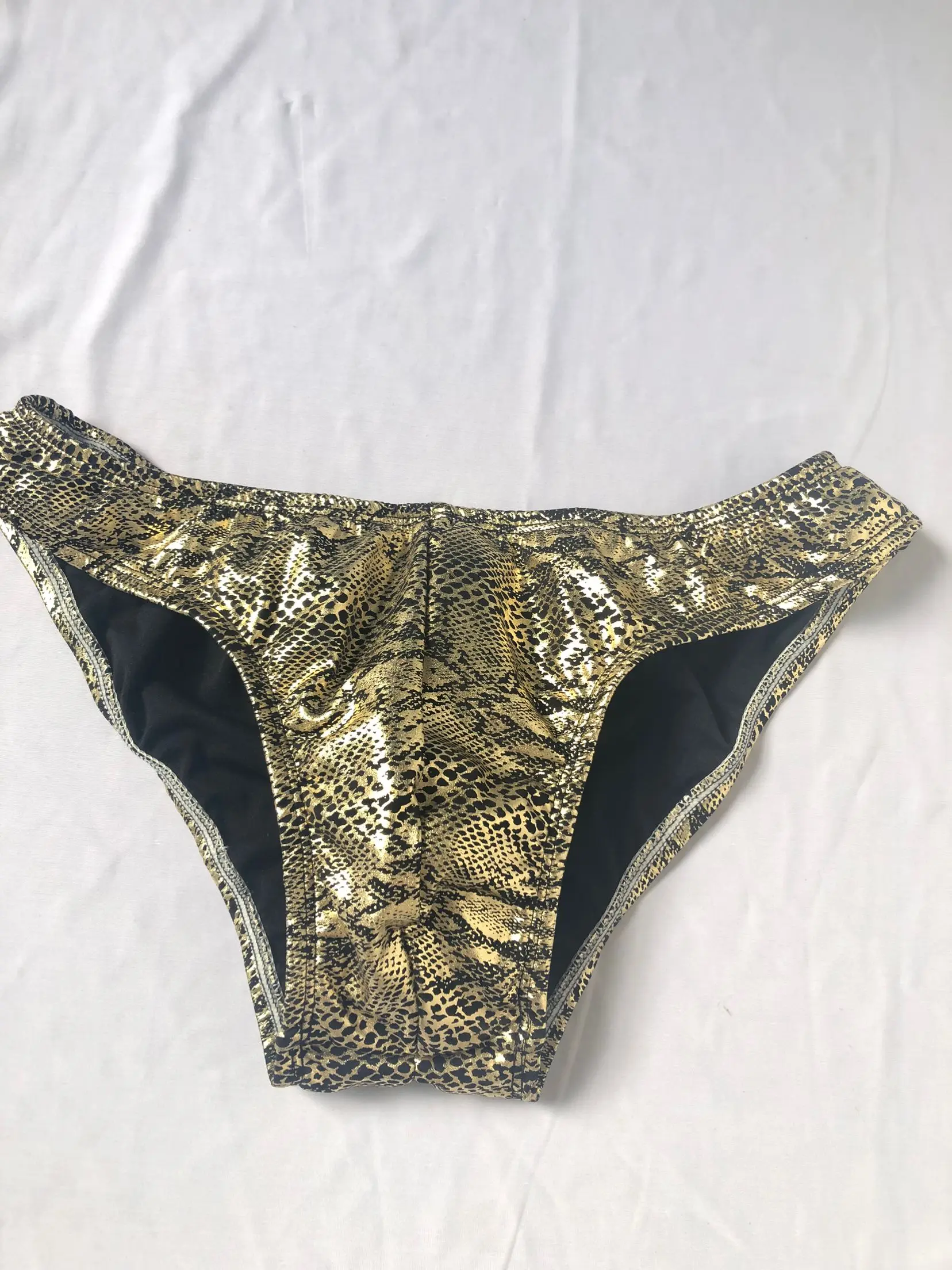 5CM Cm Wide CBBA NPC IFBB Bodybuilding Posing Trunks Competition Pants Elastic Waist Briefs for Men 4