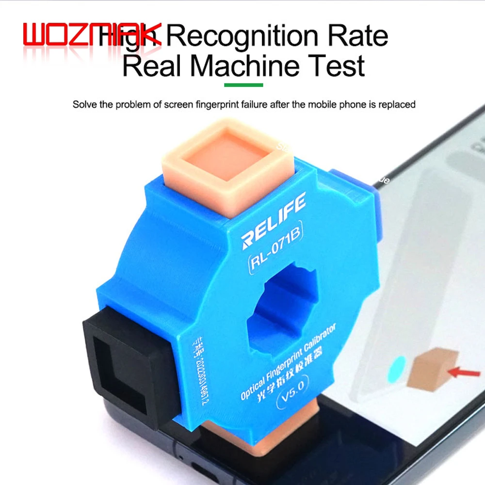 RELIFE RL-071B 4 in 1 Optical Fingerprint Calibration Solve Mobile Phone Screen Fingerprint Failure for HUAWEI/MI/OPPO/VIVO mobile phone repair tools mobile phone repair tools kit