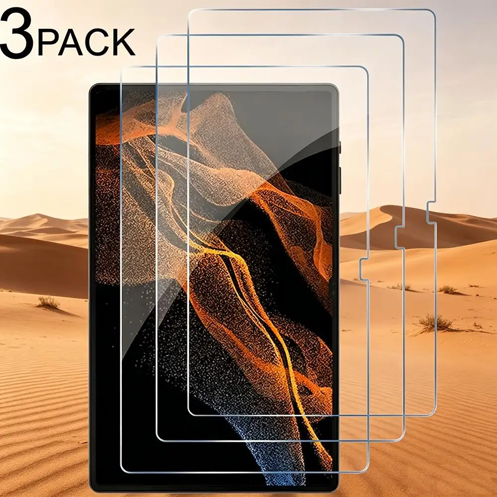 Premium 3-Pack Tempered Glass Screen Protectors