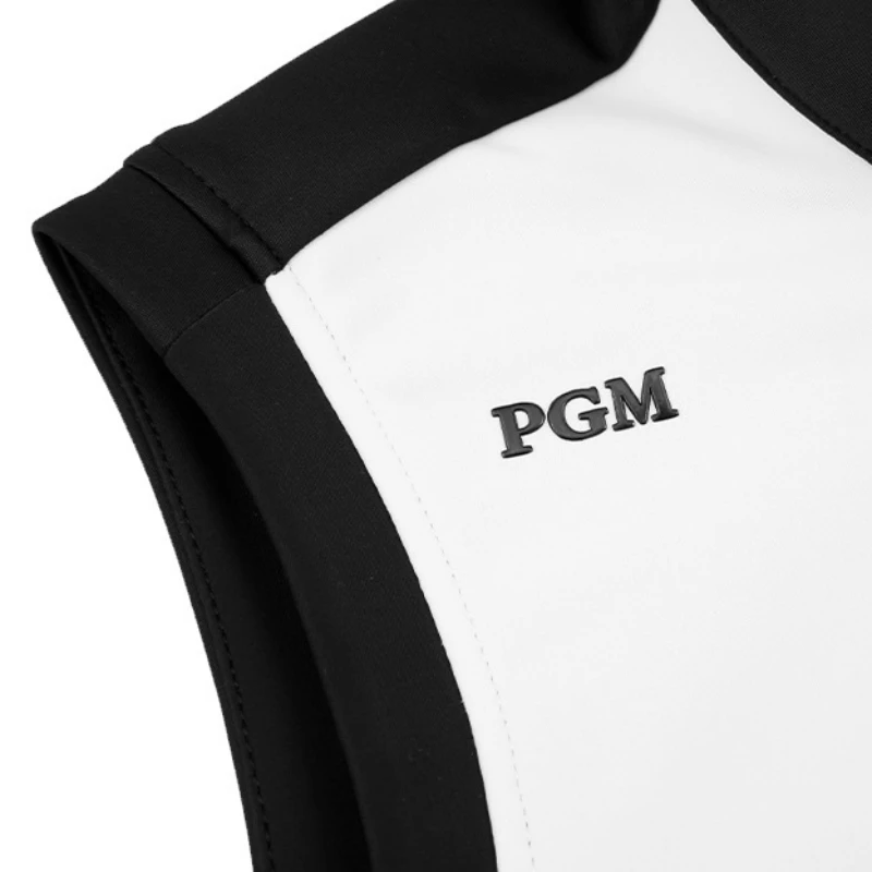 PGM Golf Men's Vest Coat Jackets Golf Wear for Men Autumn and Winter Light Absorbing and Heat Absorbing Sportswear YF523