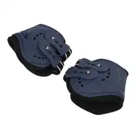 Horse Hind Leg Boots Breathable Adjustable Impact Absorbing Prevent Slip Horse Fetlock Boots for Horse Leg Protection 2