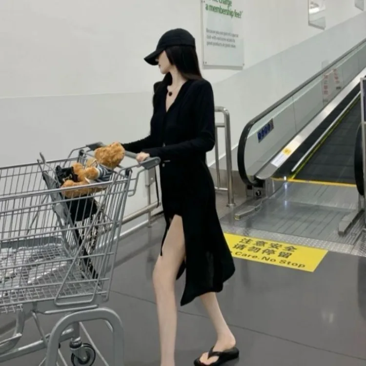 여성용 심플한 드로스트링 후드 상의, 여름 자외선 차단 코트, 2024 신상 긴팔 슬림핏 가디건, 패션