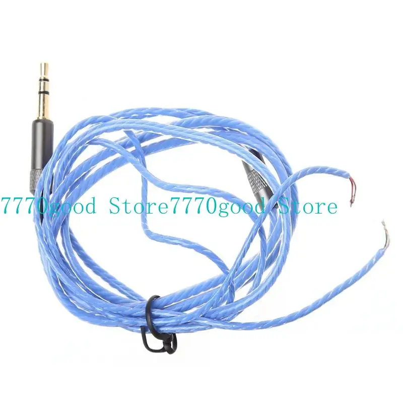 3,5 mm 3-poliger Stecker Audiokabel DIY Kopfhörerkabel ohne Mikrofonkabel Sauerstofffreier Kupferdraht 32 Kerne Audiokabel – Detail 10