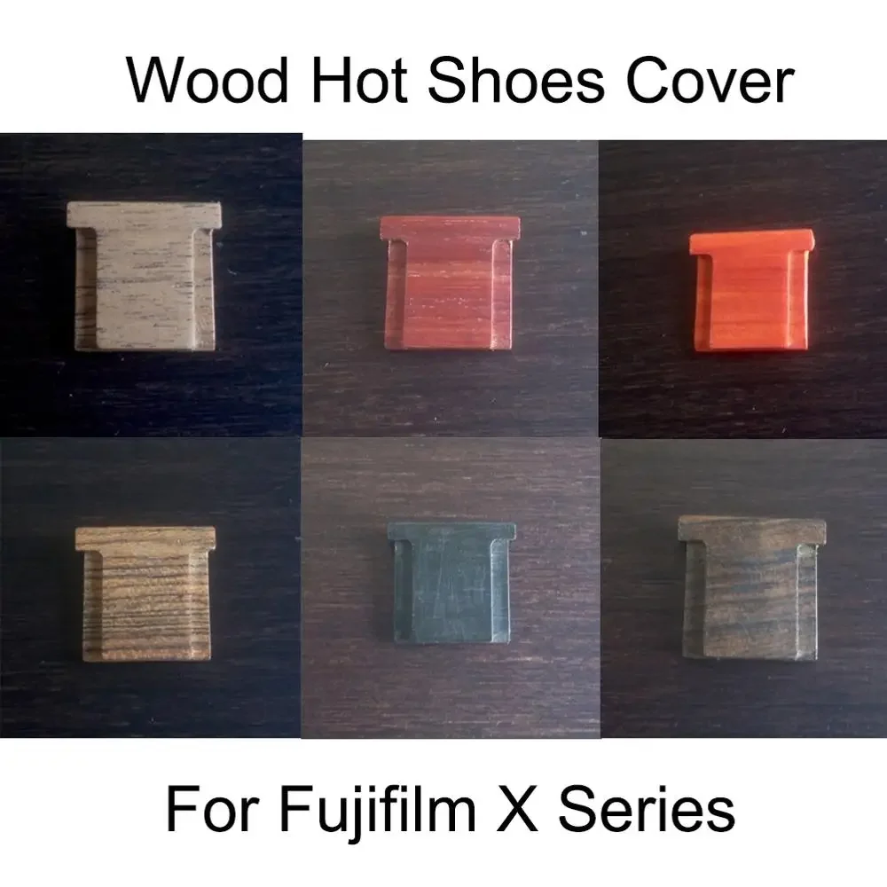 Copriscarpe Caldo In Legno Per Fujifilm Fuji Xt2 Xt3 Xt20 Xt30 X-Pro2 X100F X100V Accessori Per Fotocamere Serie Fujifilm