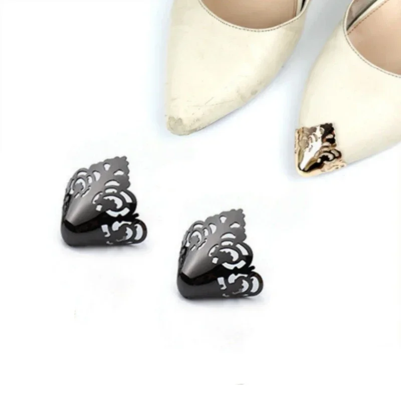 Women's High Heel Metal Toe Cap Protector and Concealer
