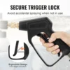 VEVOR Pressure Washer Gun Set Foam Cannon Washer Spay Gun with Connector Nozzle Tips Pressure Washer Handle with Inlet Connector 5