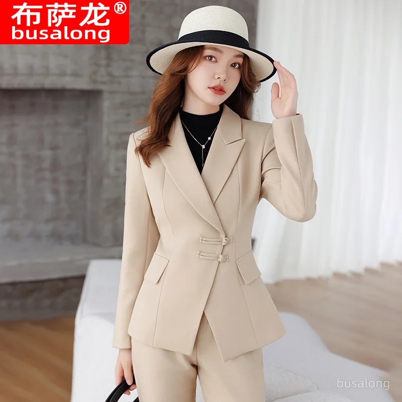 

Small Suit Outfit Women's 2023 Spring and Autumn New Casual Fashion Temperament Small Size Western Style Professional Tailored S