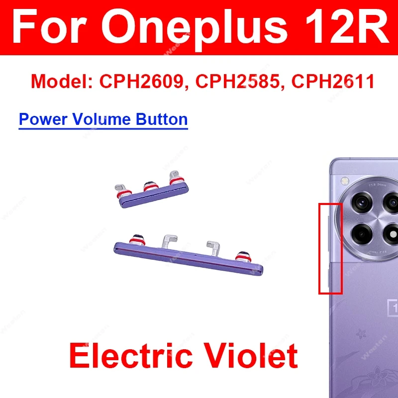 Nappe Bouton Power/volume Pour OnePlus 6T - Réf. 05180202001, Neuf, Compatible A6013/A6010