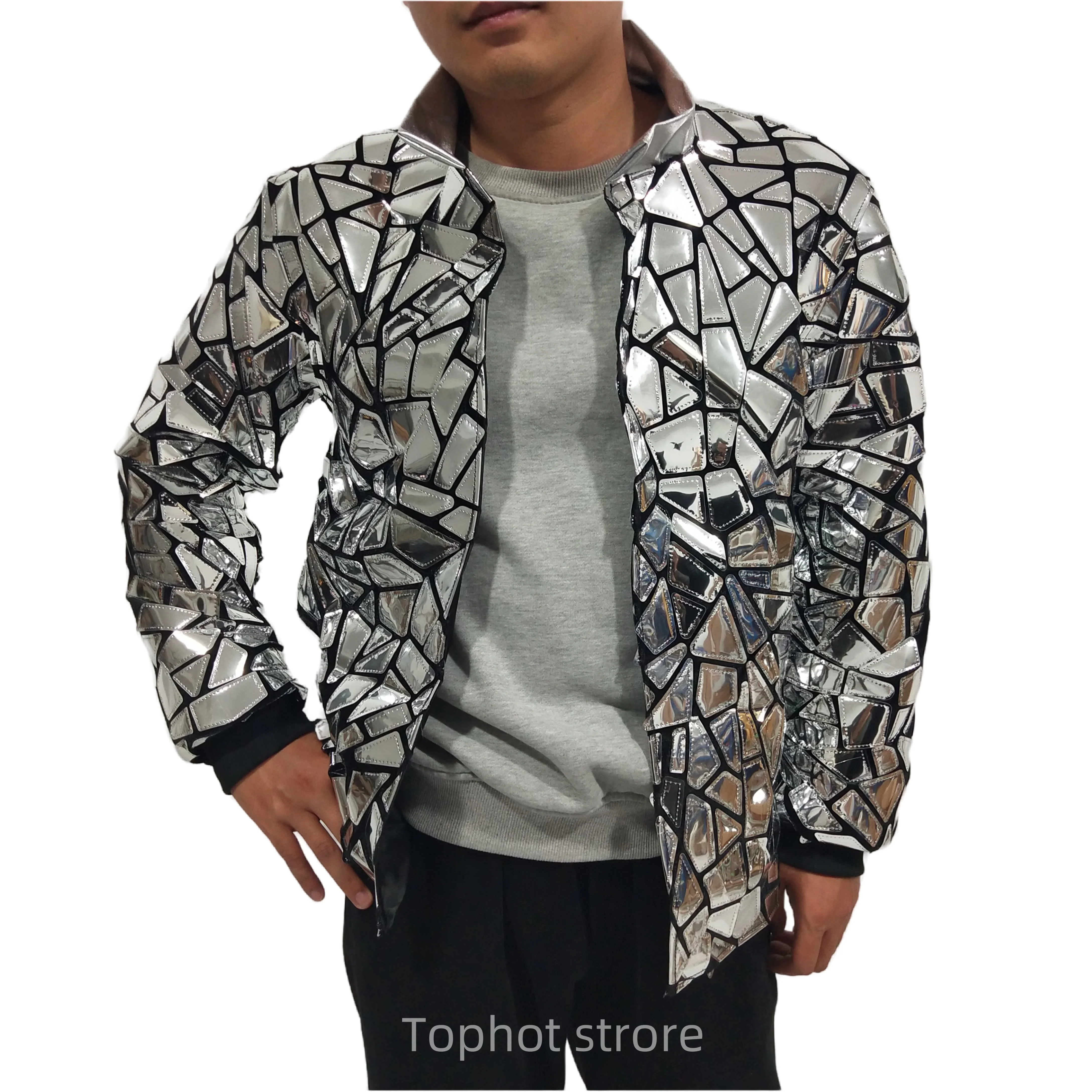 【MIRROR STOKE】EMBROIDERY JACKET MIRROR STOKE EMBROIDERY JACKET