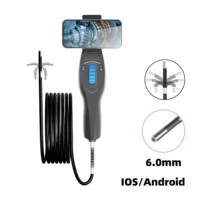 Two-Way 360° Articulating Borescope 1080P Endoscope Camera with Light 3.9mm Waterproof Probe Camera For Android/iOS Phone 2