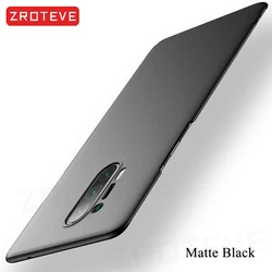 ZROTEVE Slim Matte Hard PC Phone Case Cover for OnePlus 9 (CN) (Matte Black)