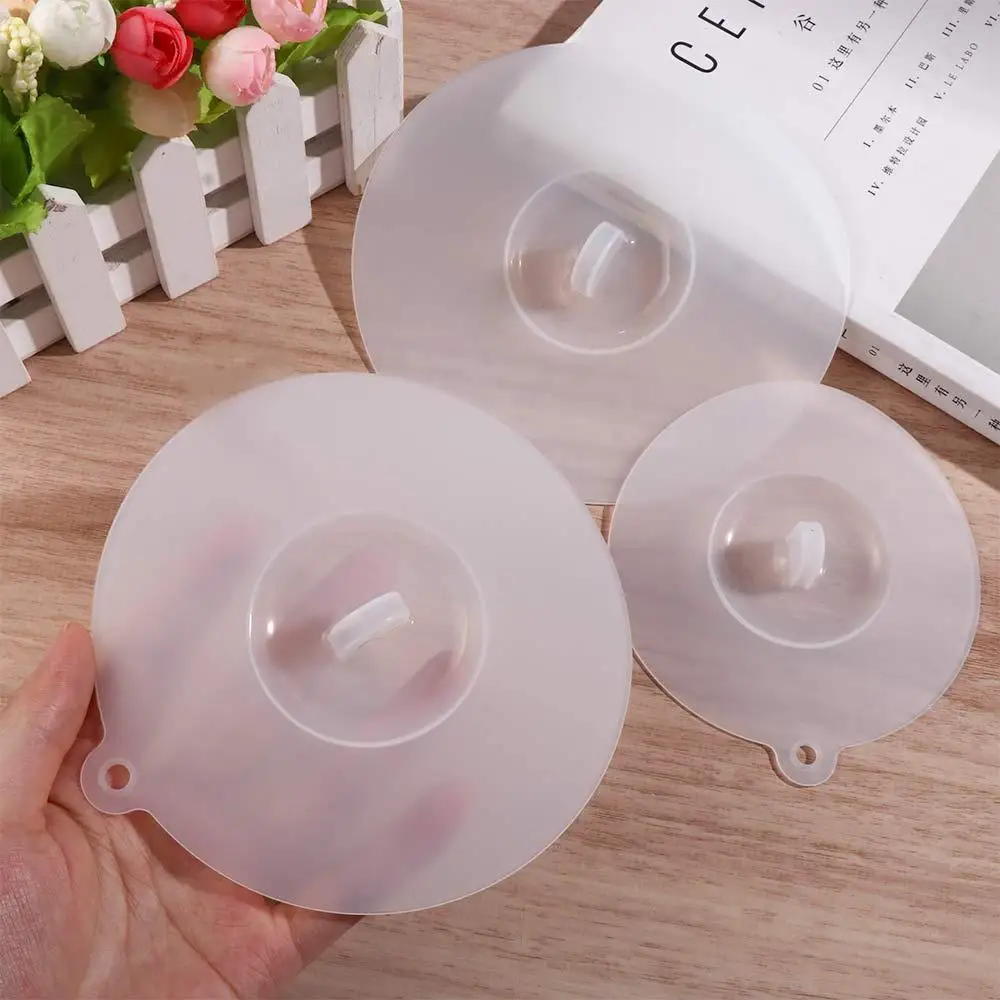 Silicone Cup Cover Heat-Resistant Silicone Cup Covers For Drinks Silicone Glass  Covers Sunflower Circle Cup Cover Leak-proof - AliExpress