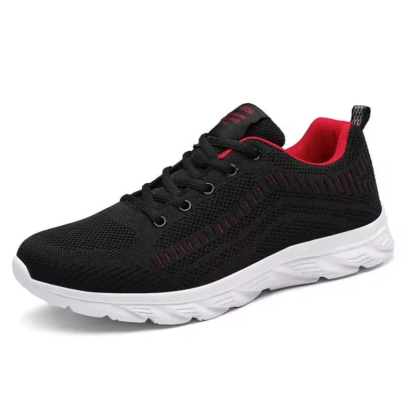 Men Fashion Sports Running Jogging Shoes Casual Sneakers Lace Up Breathable Mesh Light Tennis Outdoor Walking_vogvips.com