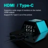 4K Digital Microscope 48MP Microscope For Electronics USB-C Industrial Cameras HDMI 1-150X Zoom C-Mount Lens Phone Pcb Soldering 3
