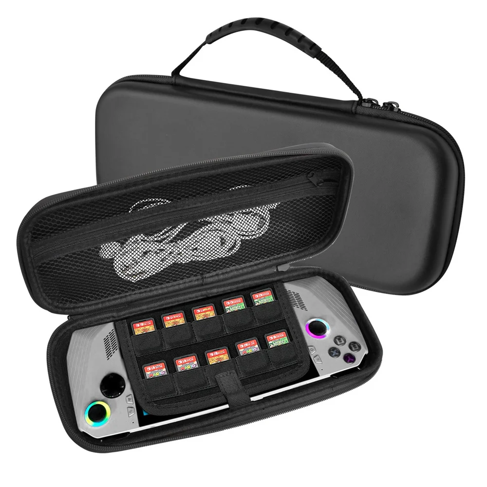 

Portable Carrying Storage Box Bag for Asus Rog Ally Case Bag Shockproof Protective Travel Case Leather Hard Console Accessories