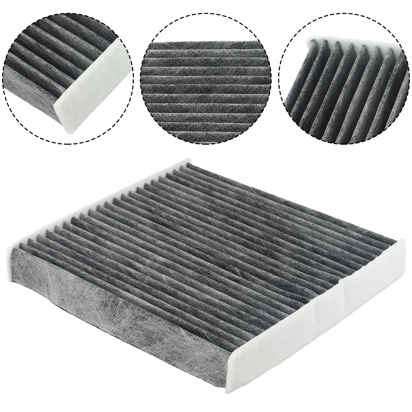 

1pc Auto Carbon Fiber Cabin Air Filter For Toyota For Camry For Corolla For Prius 87139-50100 87139-YZZ08 SEDNF-29110 CF10285