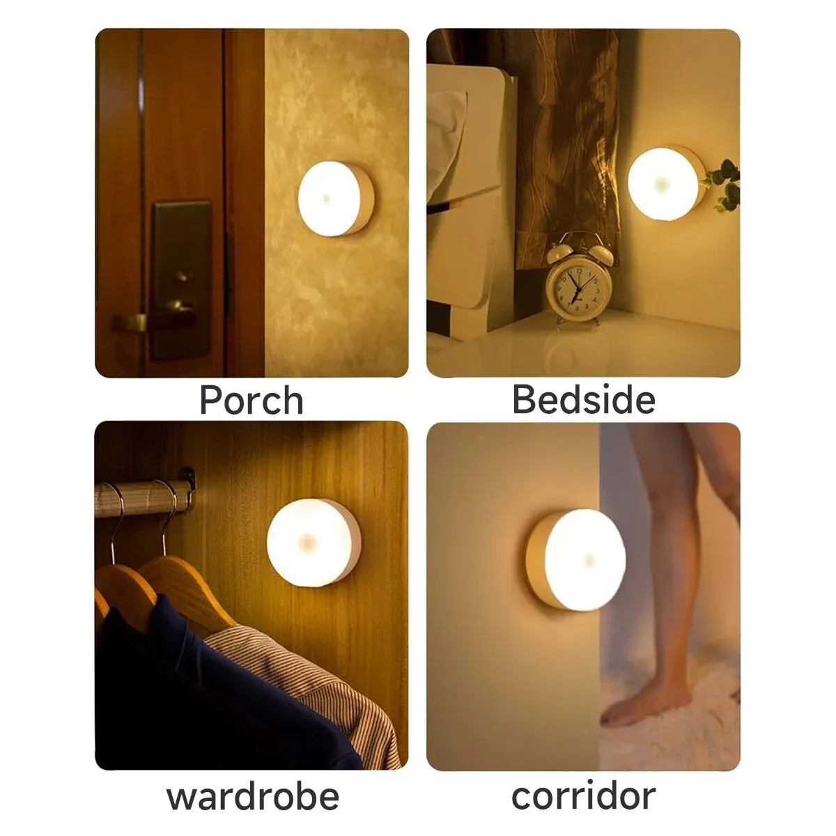 Night Light Rechargeable Night Light Bedroom Sleep Light Bedside Baby Feeding Eye Protection LED Desk USB Dormitory Light