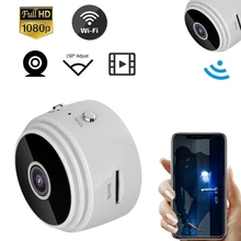  1080P HD IP Wireless Mini WIFI Camera Cloud Storage Infrared Night Vision Smart Home Security Baby Monitor Phone APP SD Card 