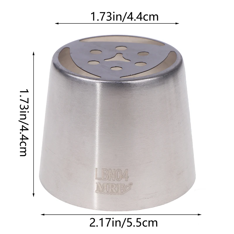 SL4/SL12/SL13/SL43/SL51/SL57 Stainless Steel Russian Icing Piping Nozzles 1Pc DIY Pastry Cake Icing Frosting Nozzles Baking Tool cake icing nozzles baking nozzle set cake decorating nozzle set