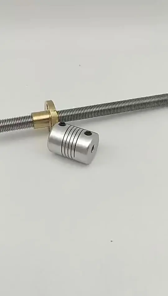 2 Pezzi Giunto Flessibile In Lega Di Alluminio 6mm-6mm Per Motori - Accoppiamento Albero Per Encoder E Pompe - Foto 2