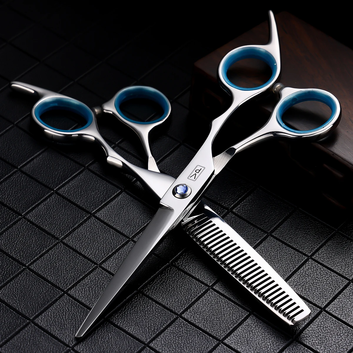 Hair Cutting Scissors Professional Sharp Barber Shears Salon Thinning / Texturizing Scissors 6 inch Hairdressing Scissors for Women Men Japanese