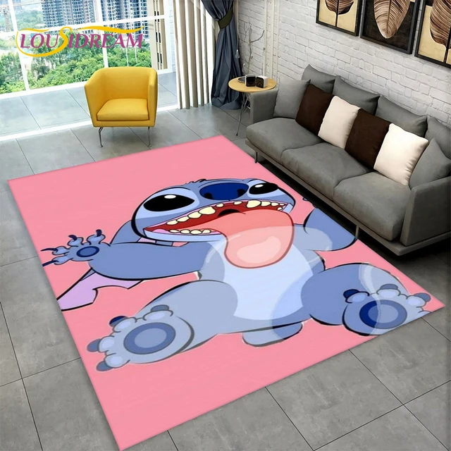 Stitch Carpet Living Room Home Area Rug,carpet Rug For Living Room Bedroom  Sofa Doormat Decoration, Kid Play Non-slip Floor Mat - Mouse Pads -  AliExpress