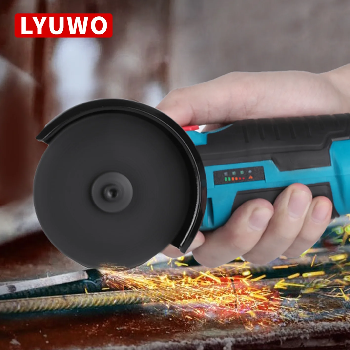 LYUWO Micro Angle Grinder, Filling Grinder for Diamond Cutting, Wireless Power Tool, 12V