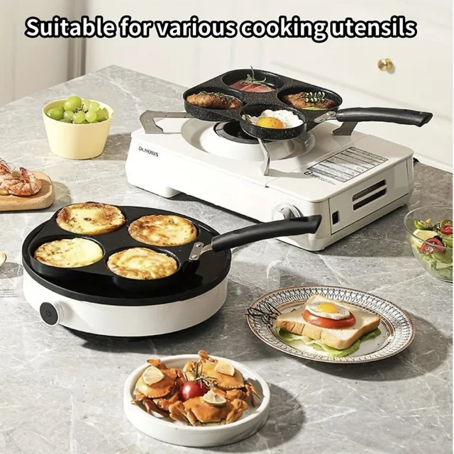heavy-duty outdoor egg pan for family camping trips and wild camping breakfasts.