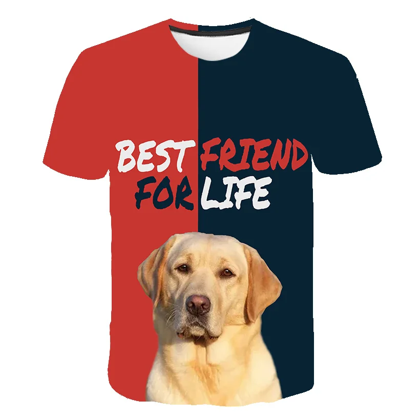 

2024 Dogs Summer T-Shirts Children 3D Cartoon TShirts Clothing Boy Girls Printing Casual T Shirts Kids Lovely Tops Tees Clothes