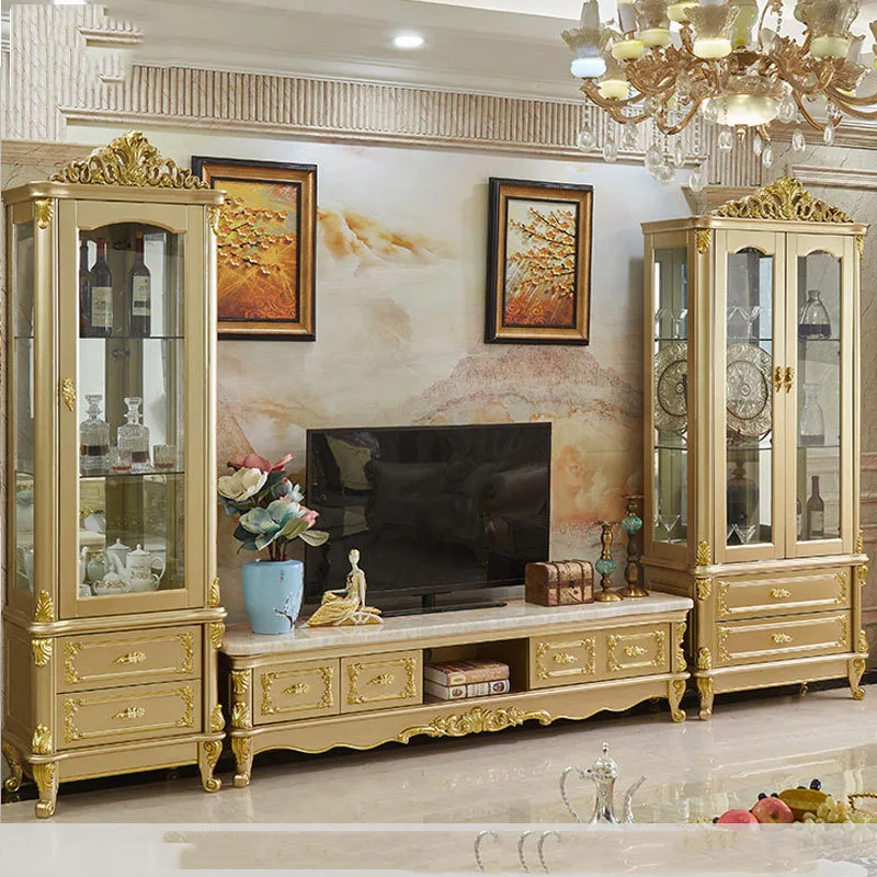 French style wine tv stand yff06 AliExpress