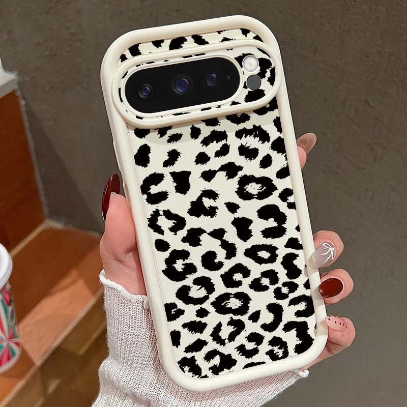 Leopard Print Shockproof TPU Silicone Phone Case