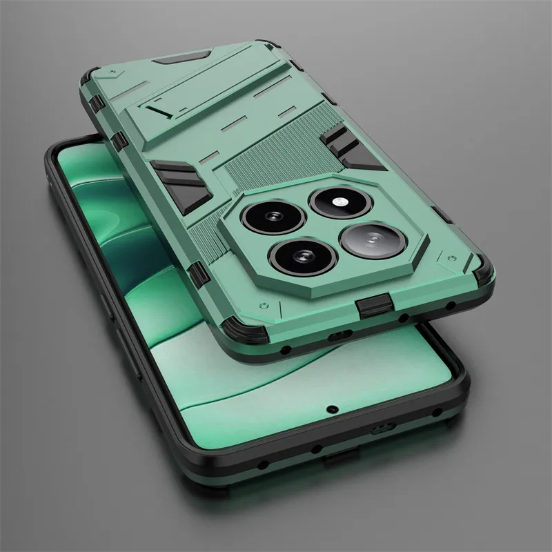 Armor Shockproof TPU Stand Holder Phone Case - Durable Back Cover