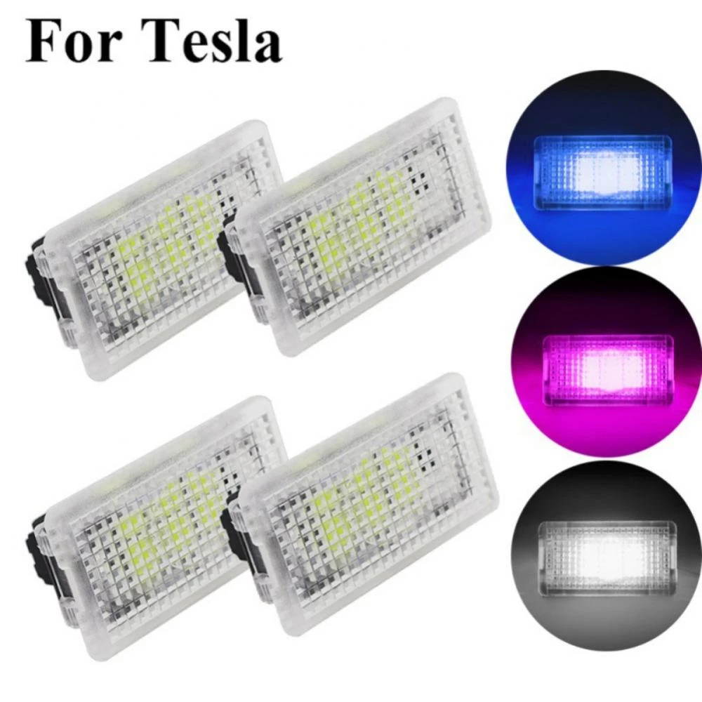 2pcs Ultra Bright LED Light Bulbs Kit Trunk Frunk Light For Tesla Model X S  3 Easy Plug Replacement LED Interior Lamp Bulb Parts| | - AliExpress