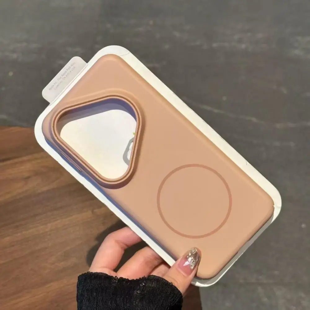 Candy Colored Soft Magnetic Phone Case with MagSafe Compatibility