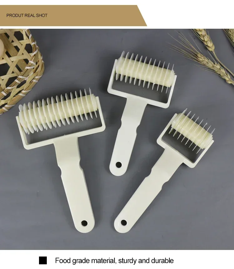 Description Picture 4 of itemPizza Roller Cutter Creative Pizza Pastry Lattice Roller Cutter Pizza Pastry Wheel Wellington Steak Tools Kitchen Baking Tools
