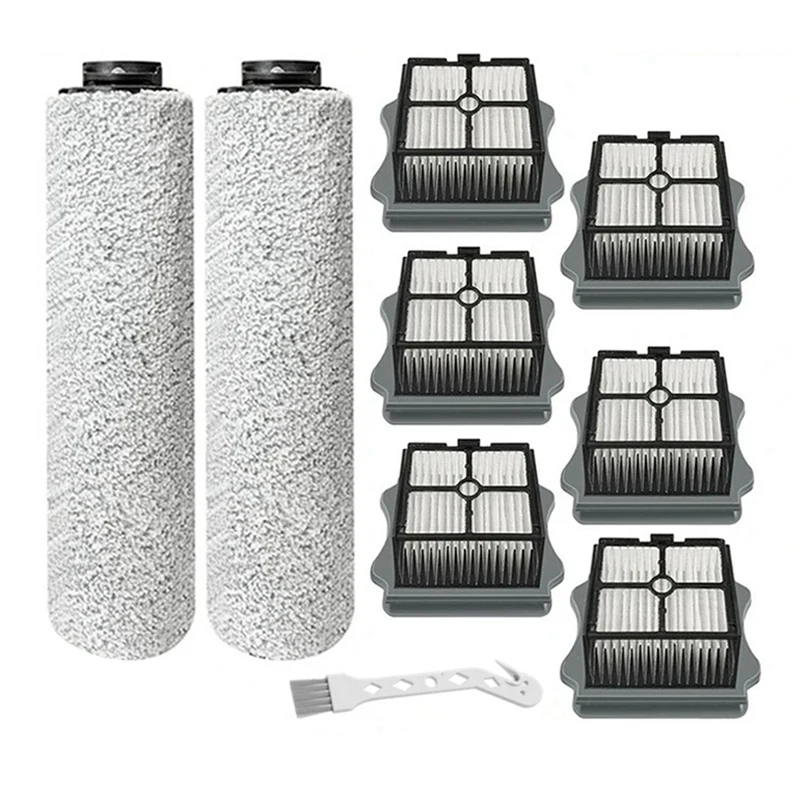 Per Tineco Floor One S3 Ifloor 3 Cordless Wet Dry Floor Washer Handheld Vacuum Soft Roller Brush Parti Del Filtro Hepa