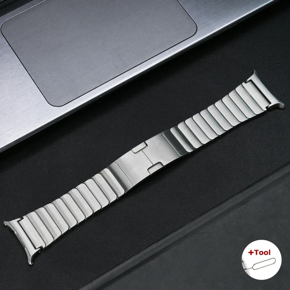 Luxury Stainless Steel No Gaps Bracelet Band – Premium Metal Strap
