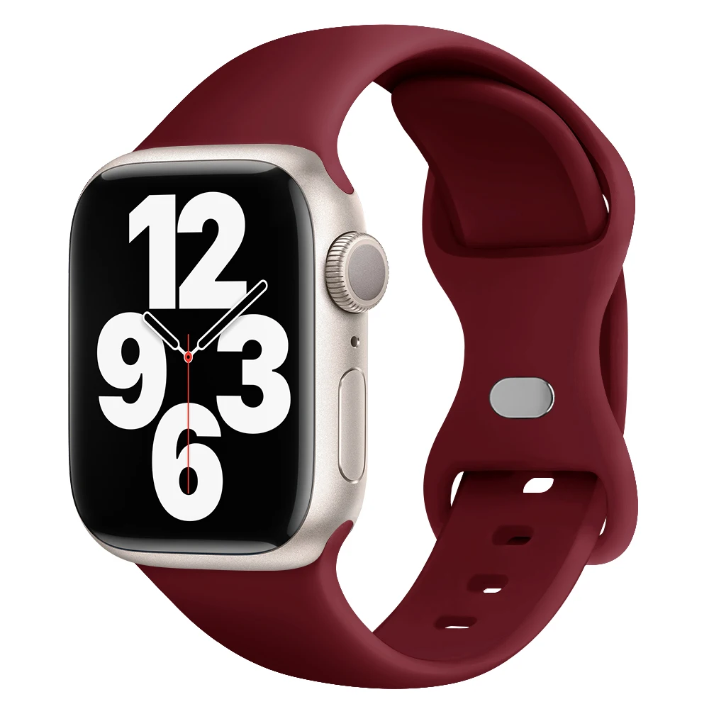 Elegant Soft Silicone Watch Band - Premium Strap Bracelet