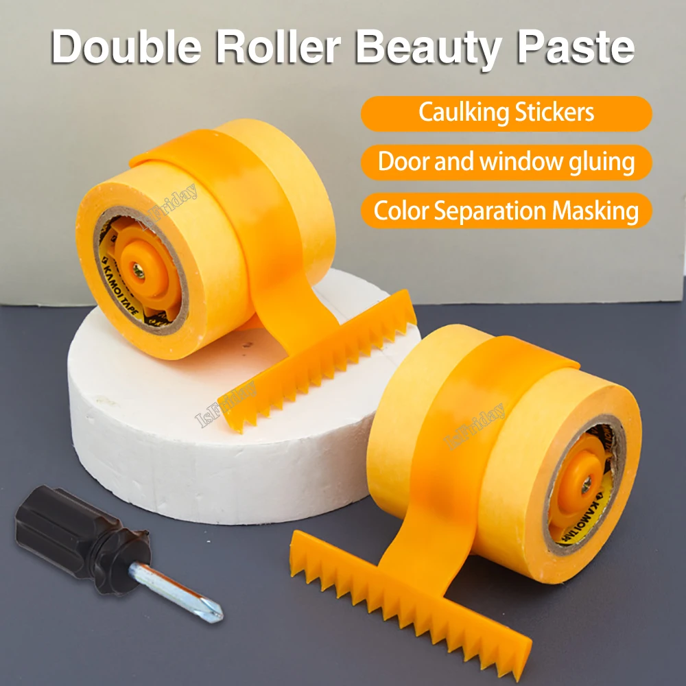 Masking Master Tape Dispenser, costura ajustável, colando desenho com 7Roll Tape, Seam Taping Line, puxando Seam Aid, ferramenta de construção - Vimarsana News