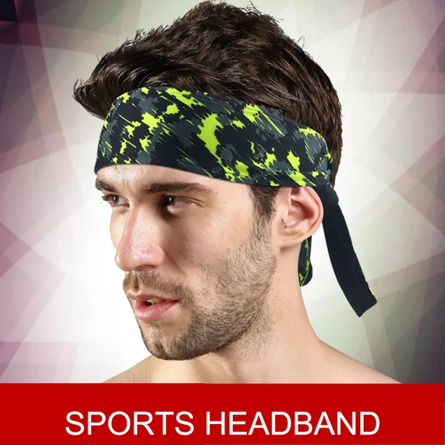 Diademas deportivas para hombre y mujer, banda sudor para correr, Fitness, trotar, tenis, Yoga, gimnasio, pañuelo para la cabeza, banda para el pelo - AliExpress