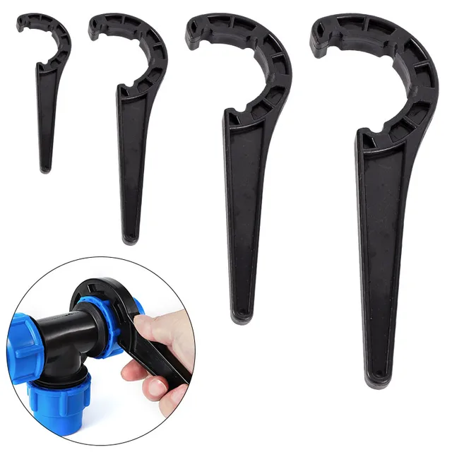 20/25/32/40 Mm Pe Cső Gyors Csatlakoztató Szerelvények Csavarkulcs Öntözőszelep Záróanya Speciális -Javító Tartozék