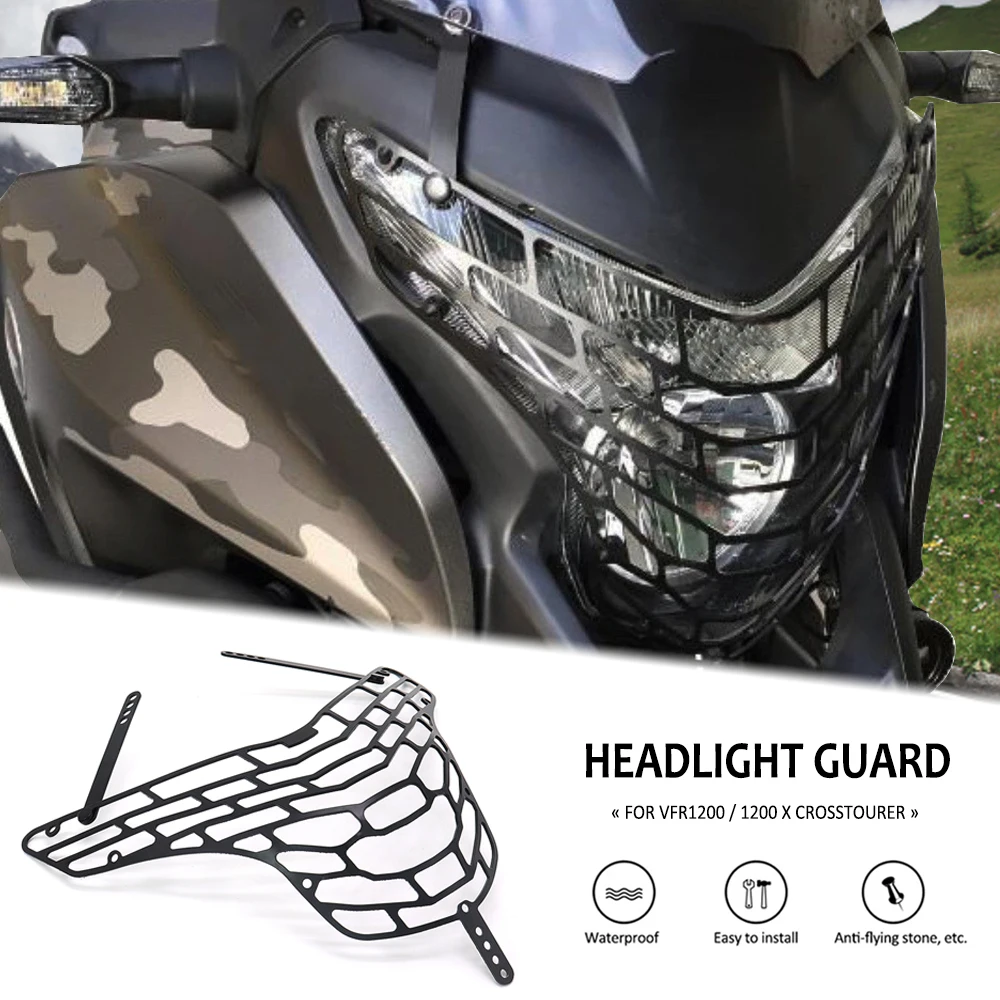 

VFR1200X 2012-2015 новые мотоциклетные Запчасти для Honda VFR1200 X VFR 1200 X Crosstourer Защитная крышка для фар 2013 2014