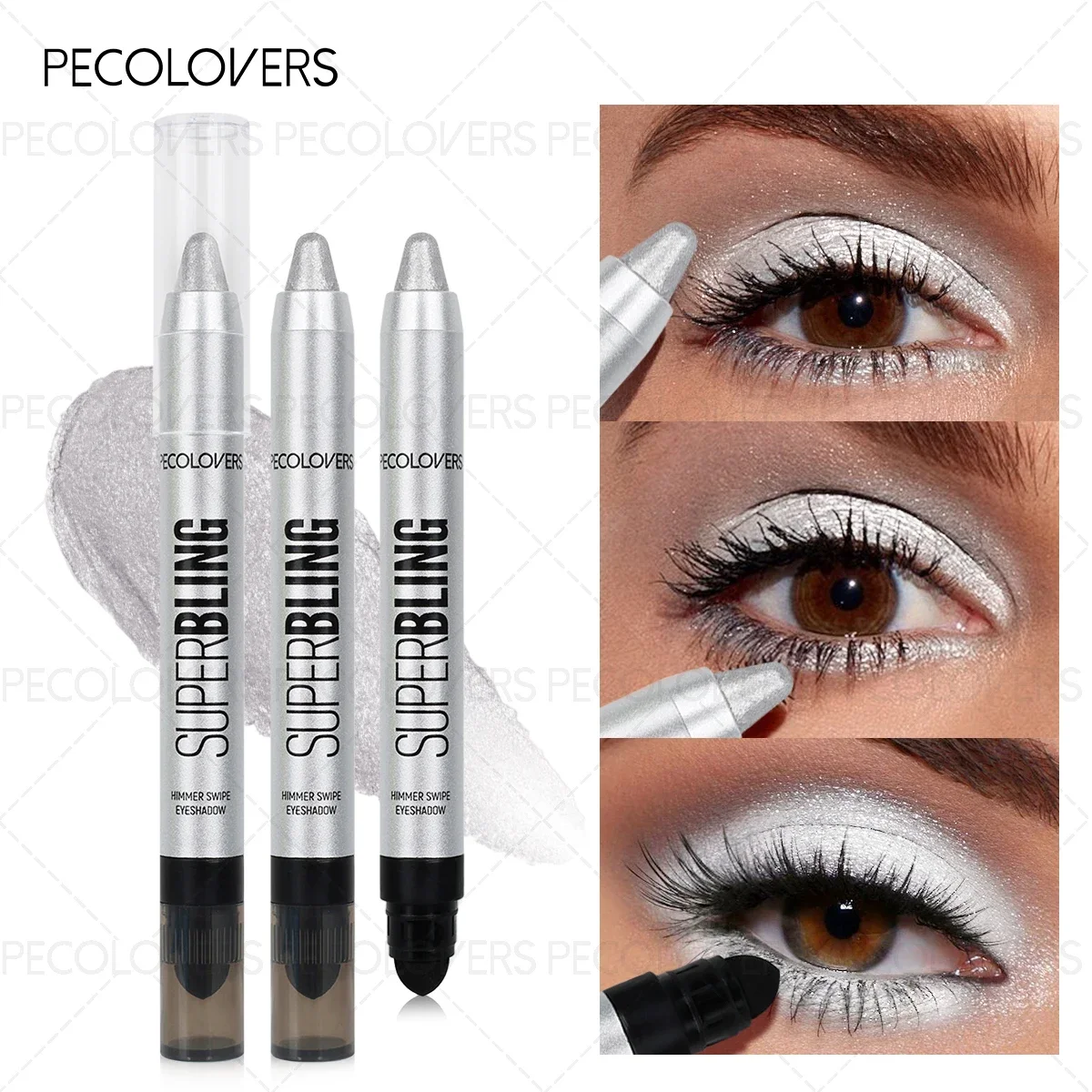 Radiant Shimmer Pearlescent Eyeshadow Stick - Vibrant Blue Purple
