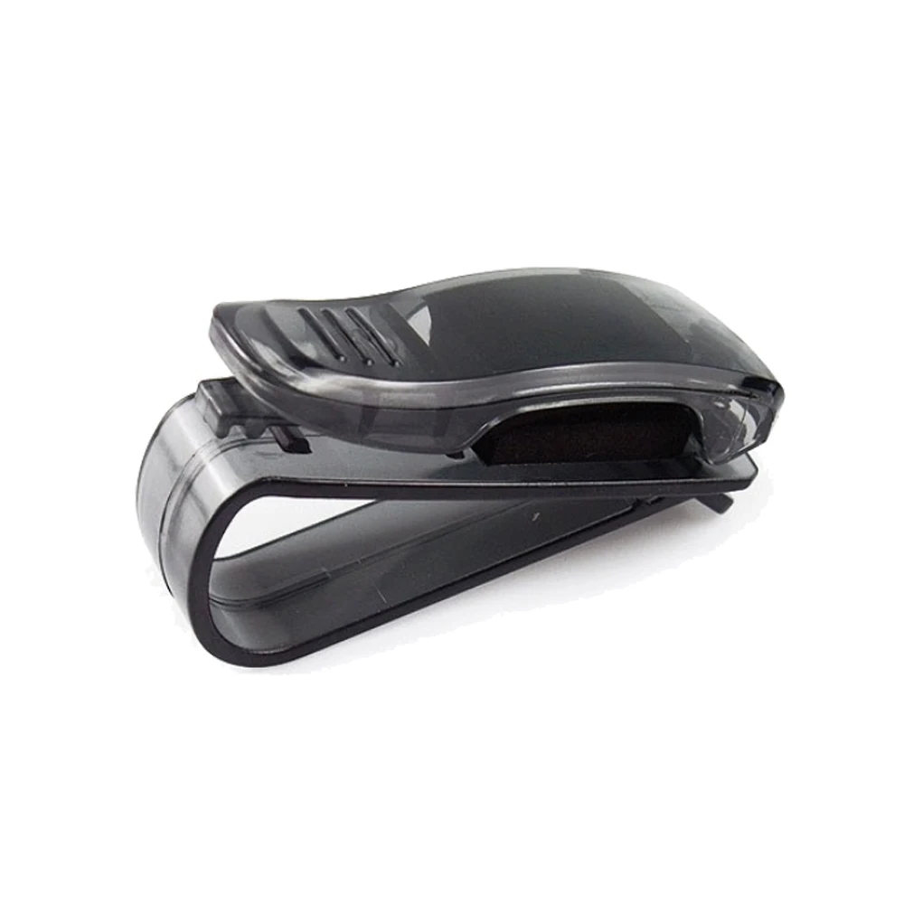 Auto Sun Visor Glasses Fastener Clip Holder For Sunglasses Eyeglasses Ticket Card Universal Multi-Function Car Interior sunglasses holder