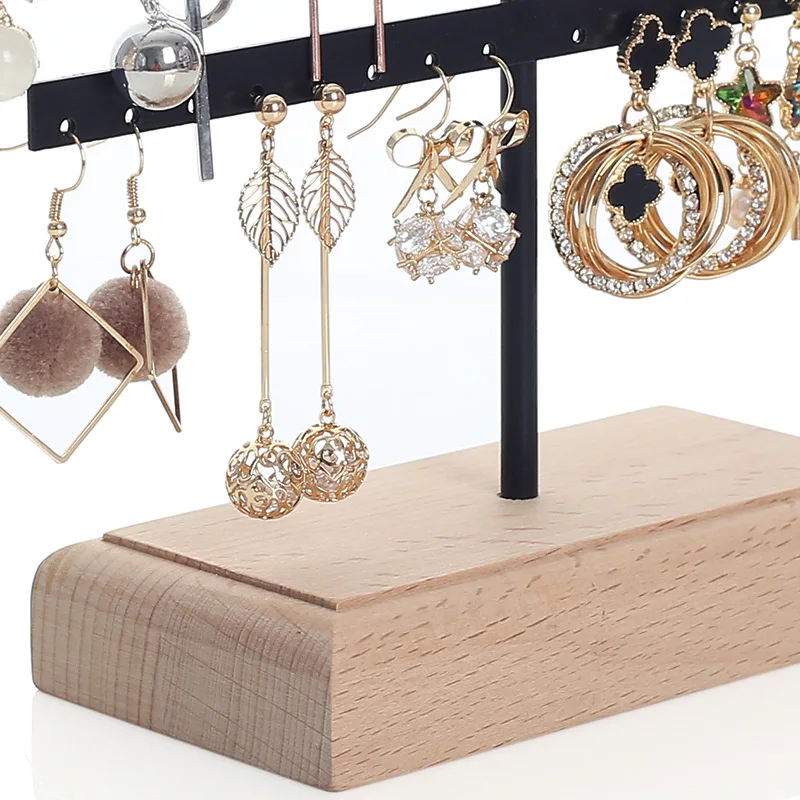 Creative Earring Rack Jewelry Storage Rack Hanging Ear Stud Ear Clip Rack Home Jewelry Display Rack Jewelry Shelf Display