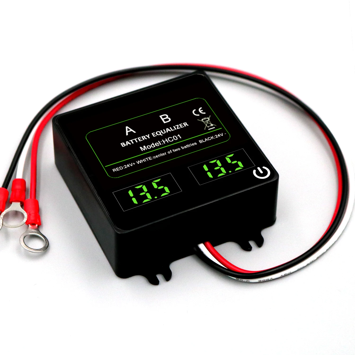 ANGUI HC01HC02 Battery Equalizer with Touch Switch Batteries 10A 12V 24V 36VCurrent Active Voltage Balancer Li li-ion Lead Acid